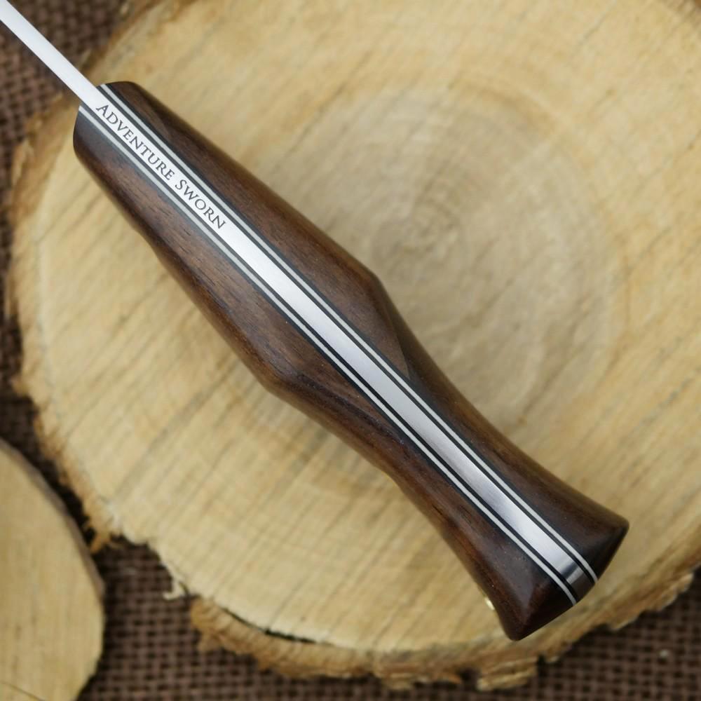 CPM 3V Explorer: Walnut & Triple Liners - Adventure Sworn Bushcraft Co.