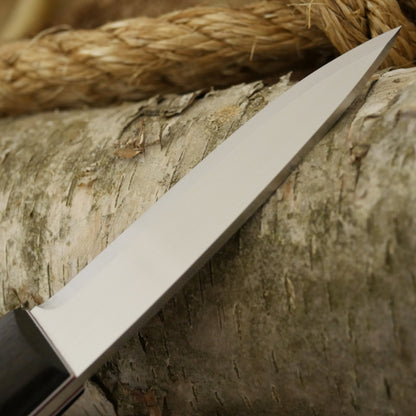 Mountaineer :  Bog Oak, Red & White G10 Liners