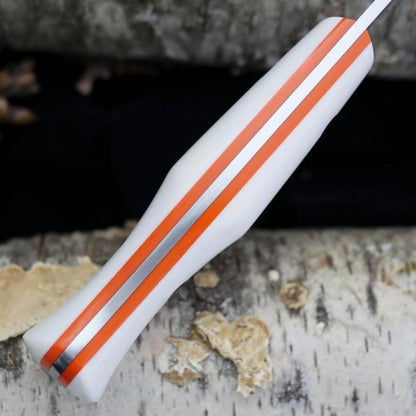 Mountaineer: White Linen & Orange G10