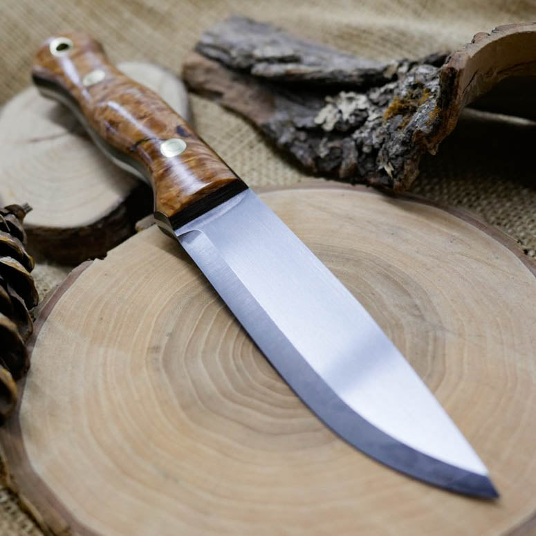 Explorer: CPM S35VN Karelian Birch & Double Liners