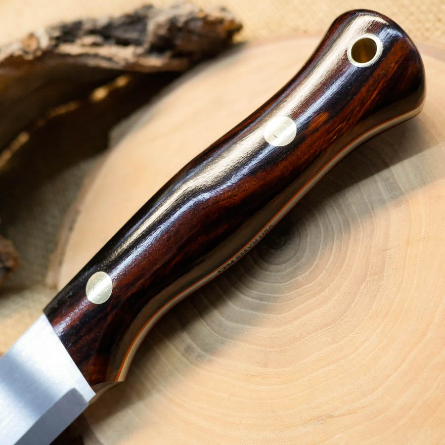 Explorer: CPM S35VN Ironwood & Hunter Orange G10