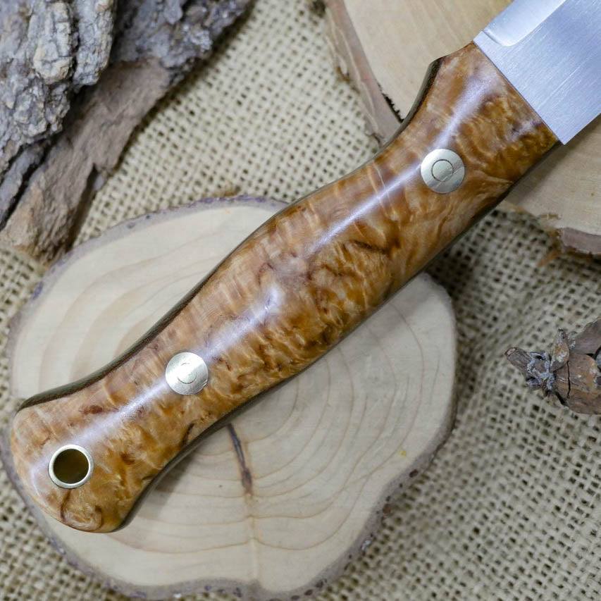 Explorer: CPM S35VN Karelian Birch & Double Liners