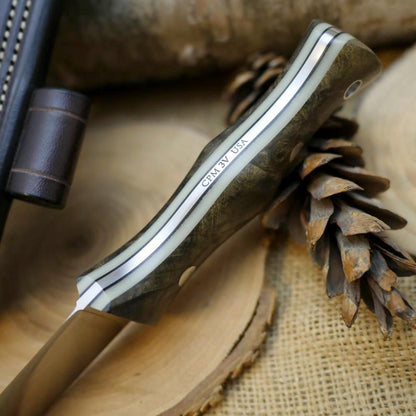 Tradesman: Buckeye Burl & Moonglow Liners