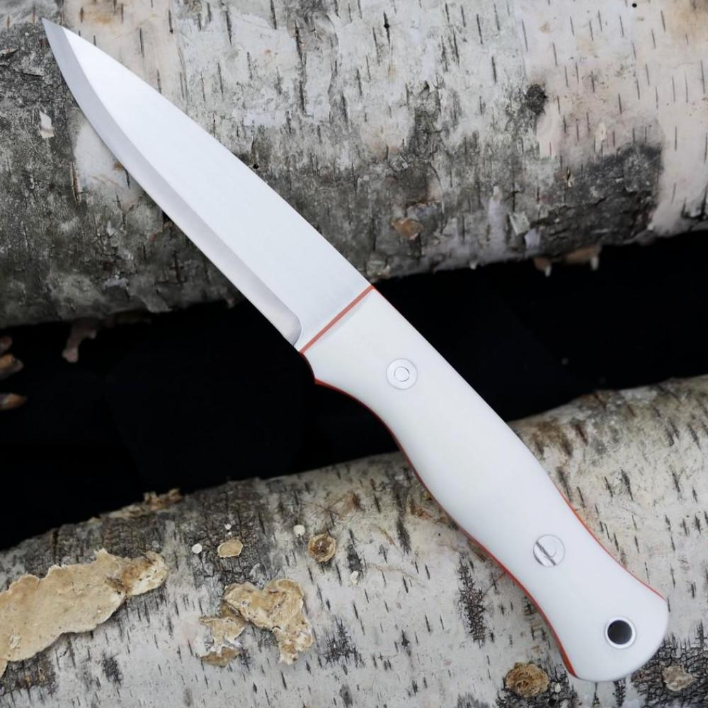 Mountaineer: White Linen & Orange G10