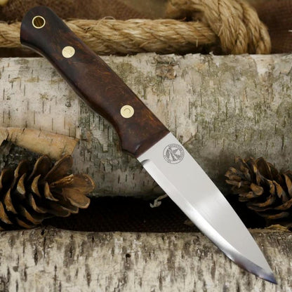Classic: Ironwood Burl & Red G10