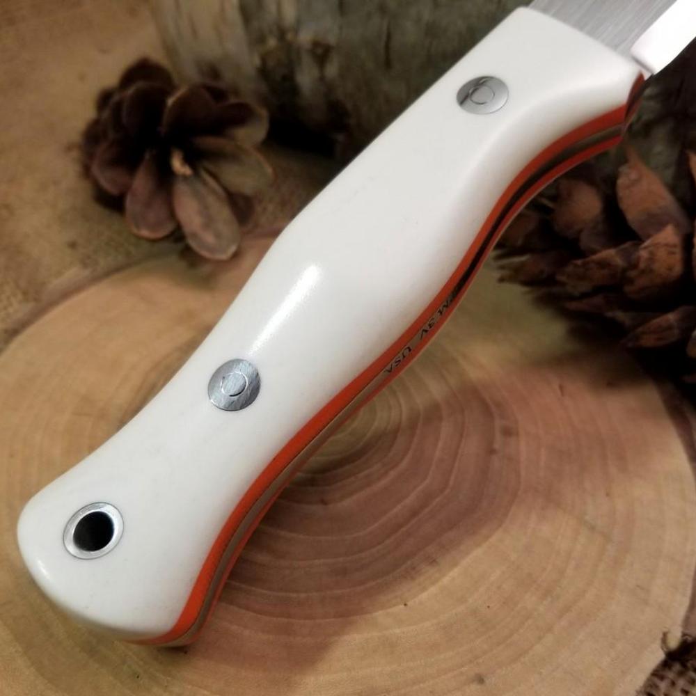 Explorer: White Linen & Orange G10
