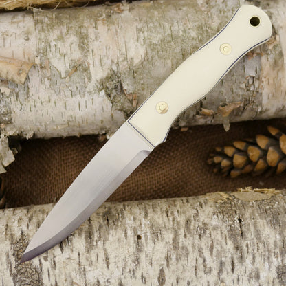 Mountaineer: Ivory G10 & Floating Purple G10