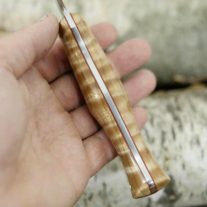 Mountaineer: Curly Maple & Cinnamon Red