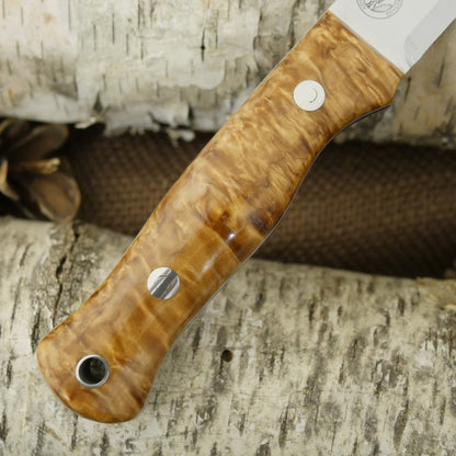 Mountaineer: Karelian Birch, Blue & White G10
