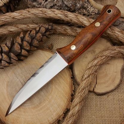 Tradesman: Desert Ironwood & Orange G10