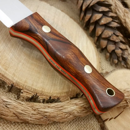 Tradesman: Desert Ironwood & Orange G10
