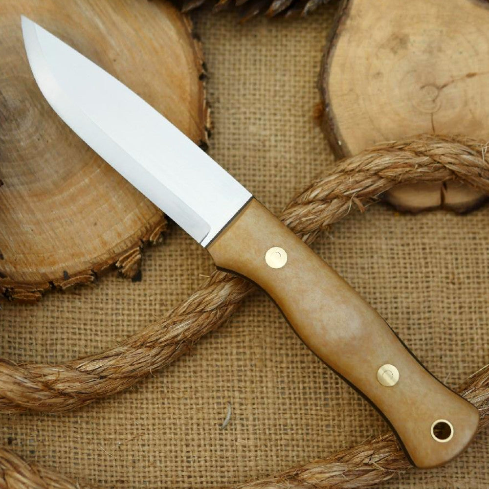 Explorer: CPM 3V, Maple Valley Richlite & Green Canvas - Adventure Sworn Bushcraft Co.