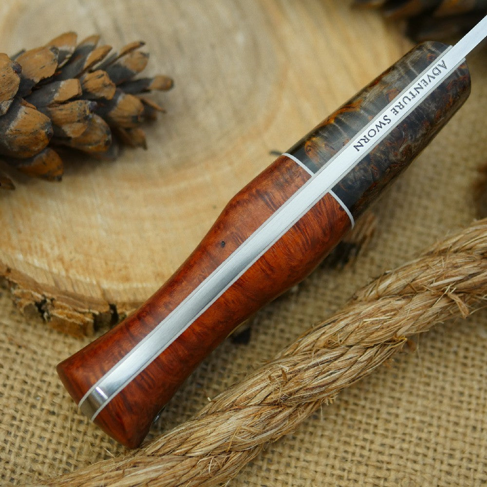 Mountaineer: Stabilized Briar & Black Karelian Birch