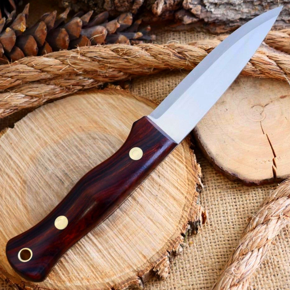 3V Mountaineer: Ironwood With Tapered Tang - Adventure Sworn Bushcraft Co.