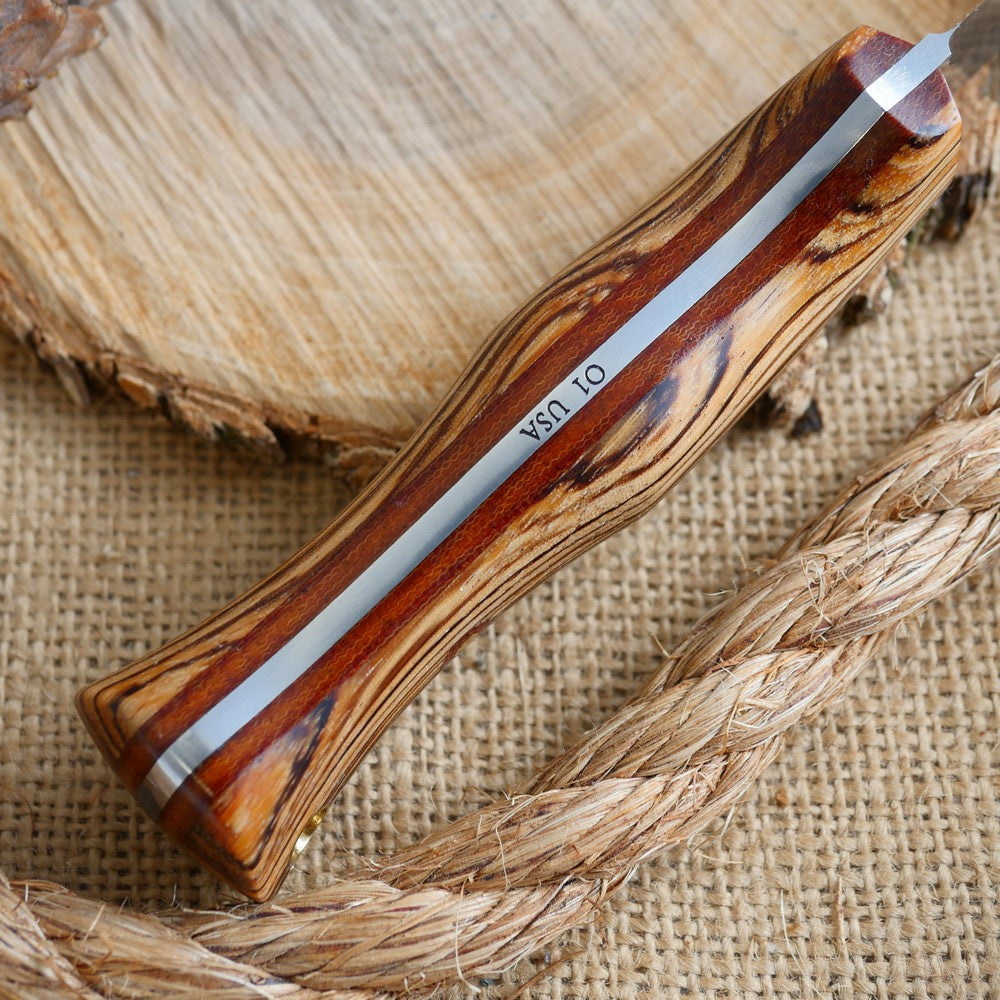 Mountaineer: Zebrawood & New! Natural Canvas Loveless Bolts