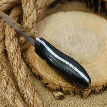 Walker: Black Canvas Micarta