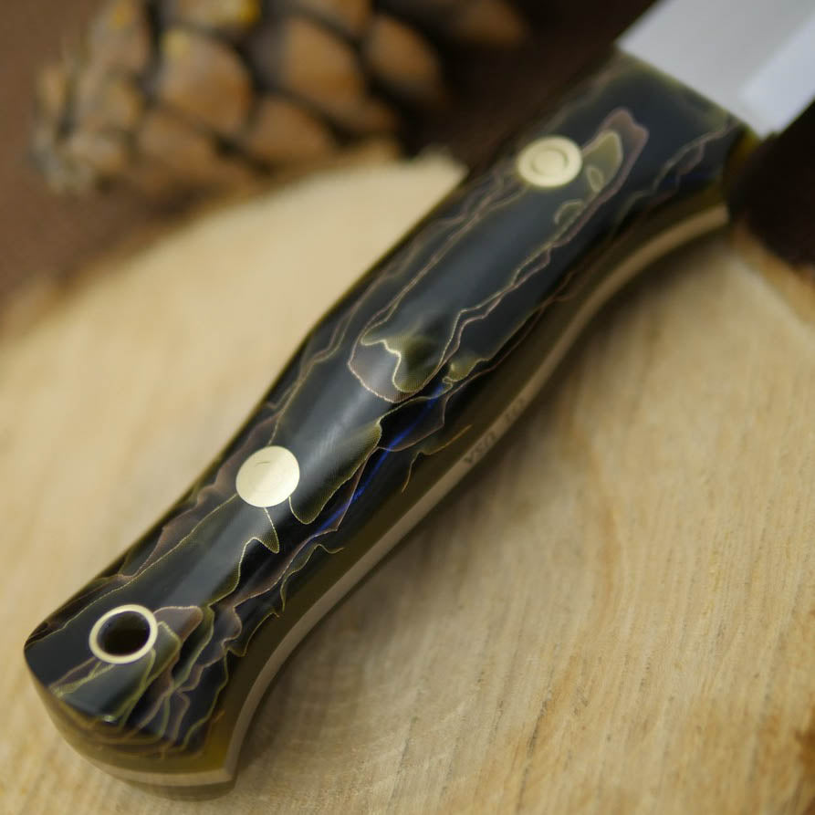 Classic: Raffir Nobel & Translucent Green G10 - Adventure Sworn Bushcraft Co.