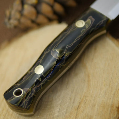 Classic: Raffir Nobel & Translucent Green G10 - Adventure Sworn Bushcraft Co.