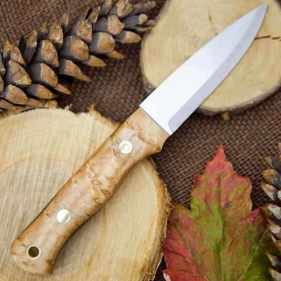 Available Now Classic: Birdseye Maple & Green Canvas - Adventure Sworn Bushcraft Co.