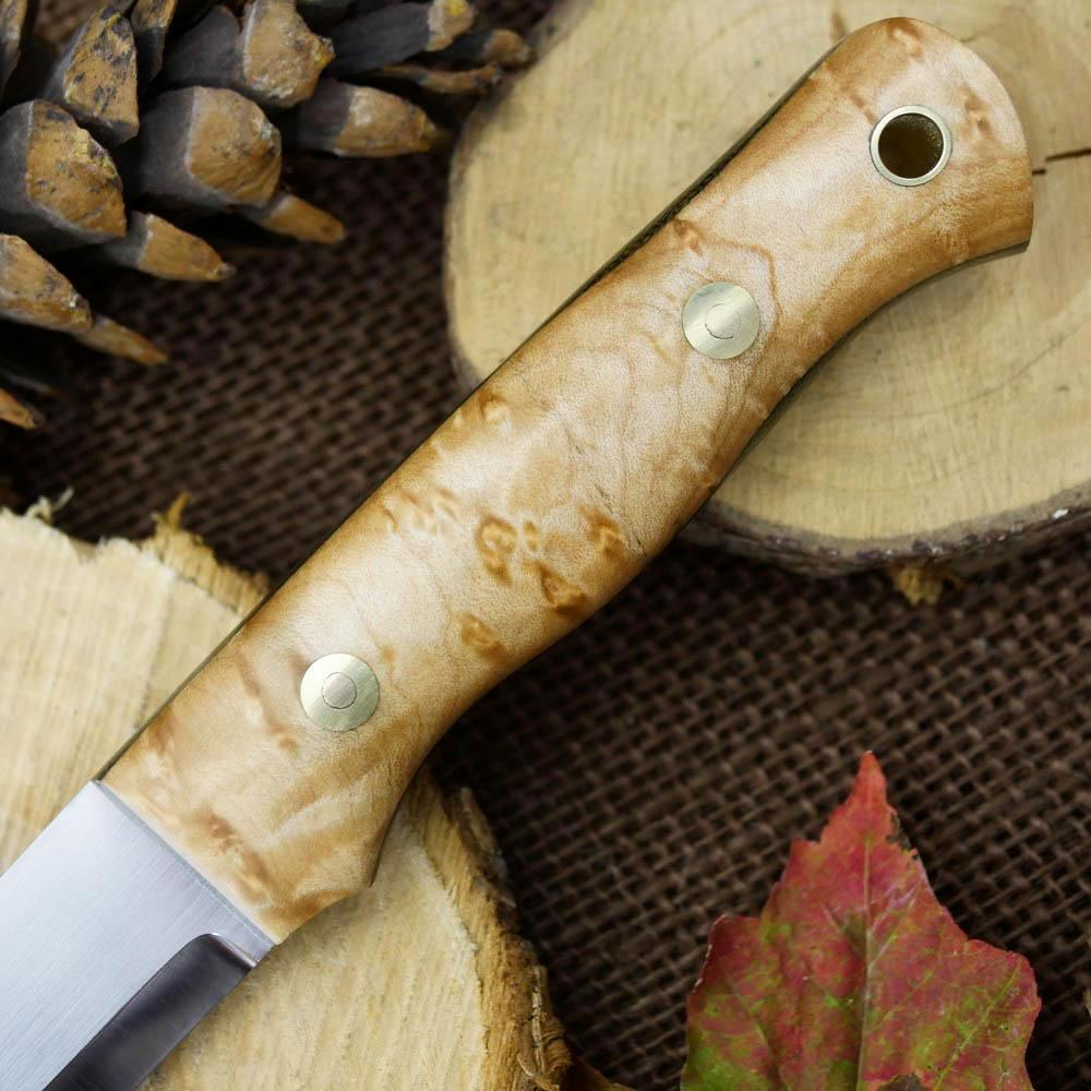 Available Now Classic: Birdseye Maple & Green Canvas - Adventure Sworn Bushcraft Co.