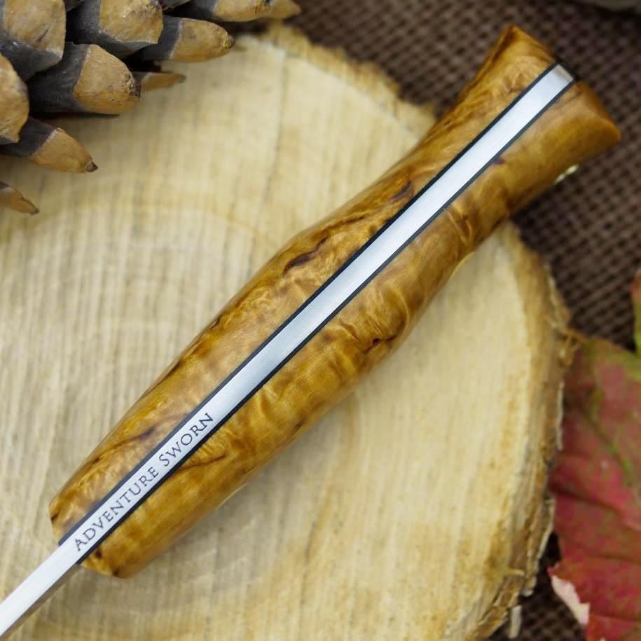 Classic: Stabilized Karelian Birch - Adventure Sworn Bushcraft Co.