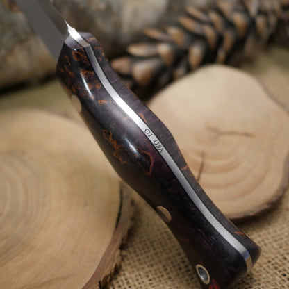 Mountaineer: Dyed Karelian Birch & Black
