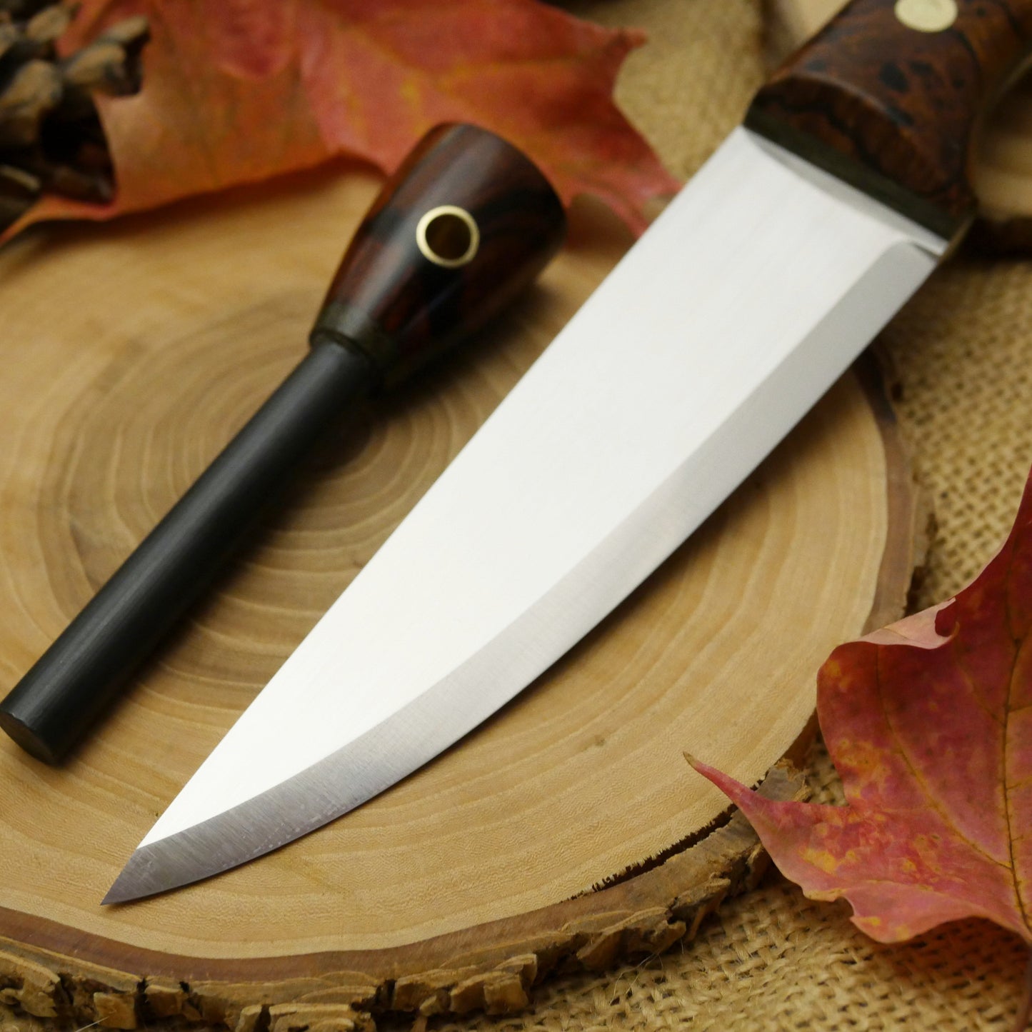 Tradesman: Ironwood Burl & Green Canvas