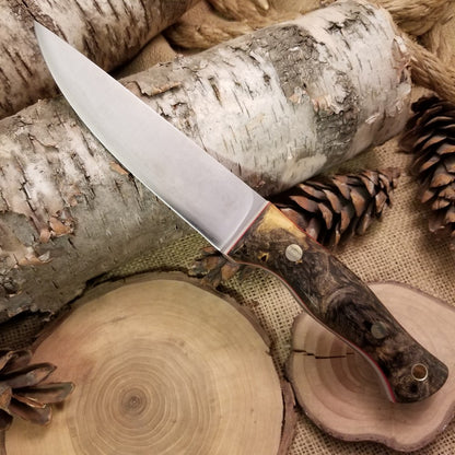 Tradesman 2nd: Buckeye Burl, Moonglow & Red