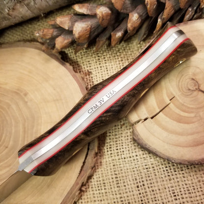 Tradesman 2nd: Buckeye Burl, Moonglow & Red