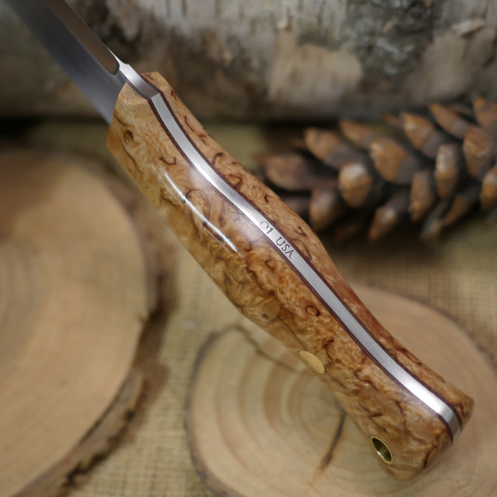 Mountaineer: Karelian Birch & Thin Brown