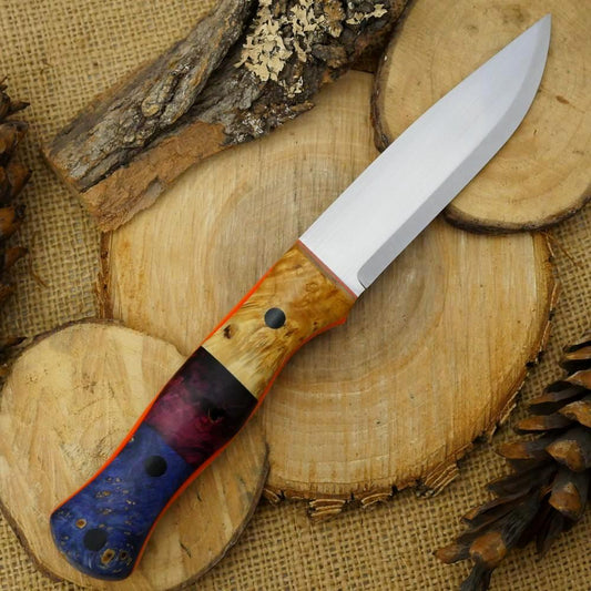 Explorer: Multi Color Box Elder Burl - Adventure Sworn Bushcraft Co.