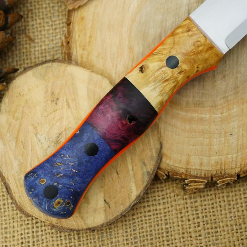 Explorer: Multi Color Box Elder Burl - Adventure Sworn Bushcraft Co.