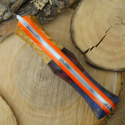 Explorer: Multi Color Box Elder Burl - Adventure Sworn Bushcraft Co.