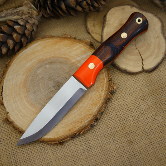 Explorer: Orange G10 & Ironwood - Adventure Sworn Bushcraft Co.