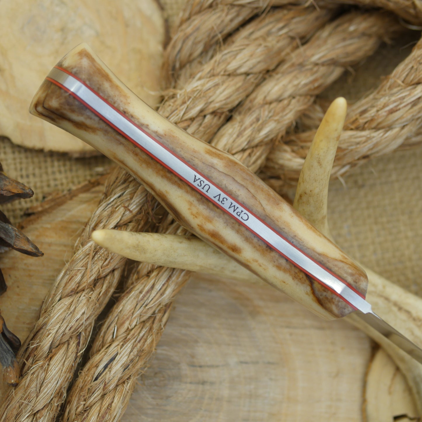 Huntsman: Giraffe Bone, Cinnamon Red & Mosaic - Adventure Sworn Bushcraft Co.