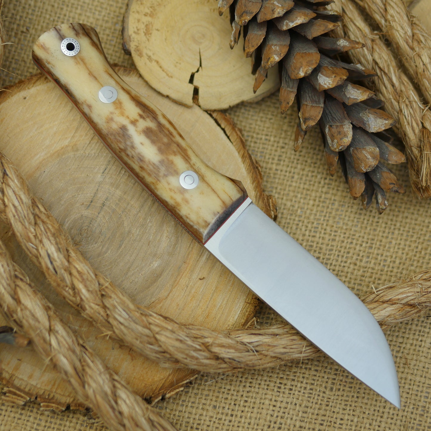 Huntsman: Giraffe Bone, Cinnamon Red & Mosaic - Adventure Sworn Bushcraft Co.