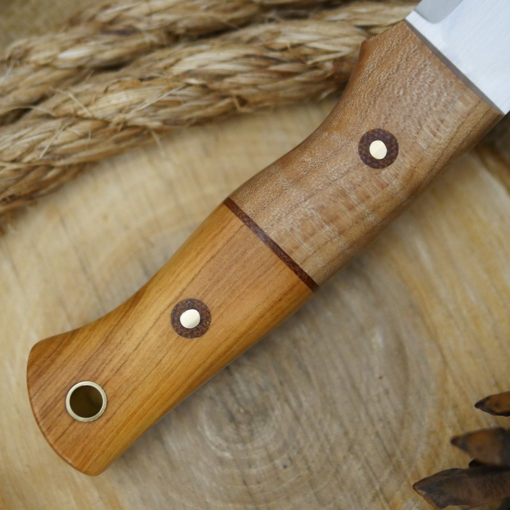 Huntsman: Curly Maple & Osage Orange - Adventure Sworn Bushcraft Co.
