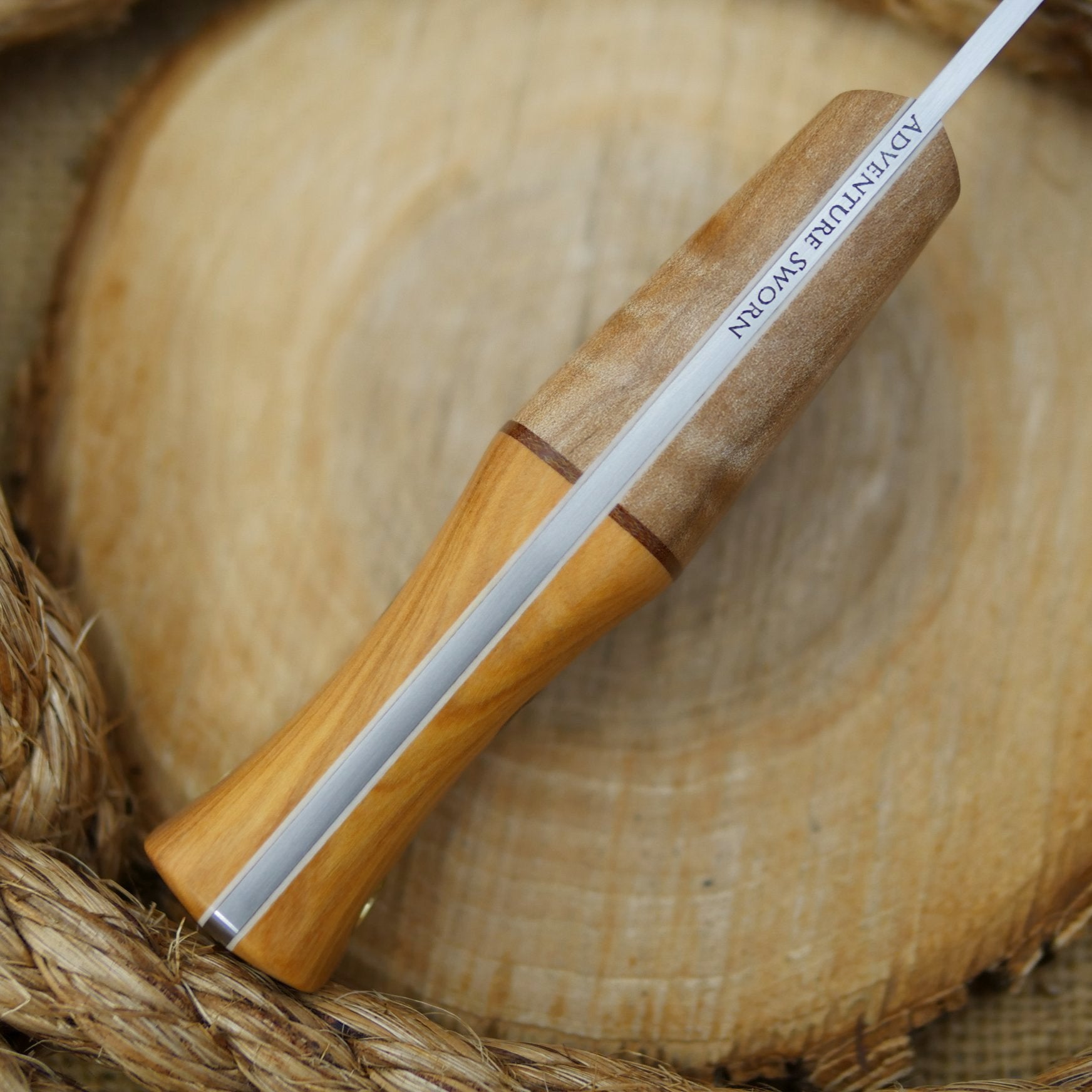 Huntsman: Curly Maple & Osage Orange - Adventure Sworn Bushcraft Co.