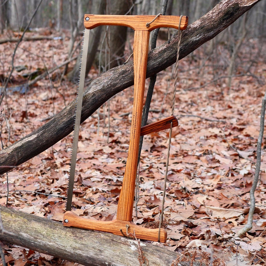 Custom Bucksaw: Zebrawood - Adventure Sworn Bushcraft Co.