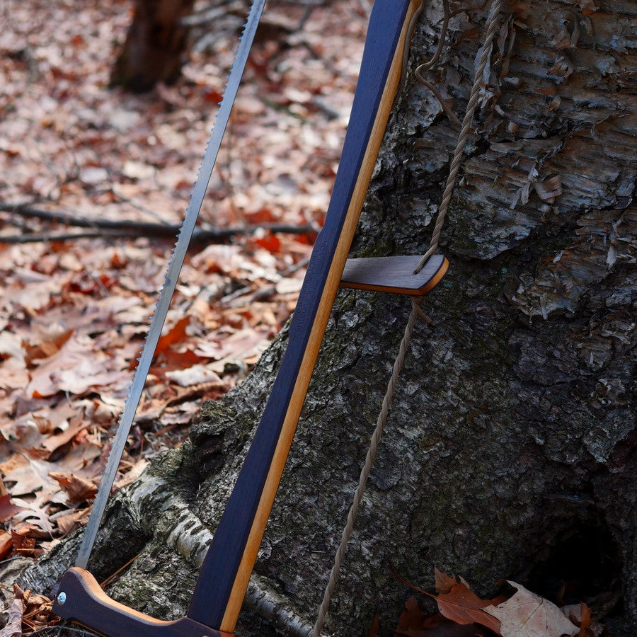 Custom Bucksaw: Wenge Veneer over Maple - Adventure Sworn Bushcraft Co.