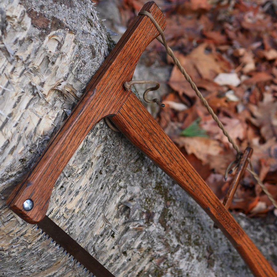 Custom Bucksaw: Dark Oak - Adventure Sworn Bushcraft Co.