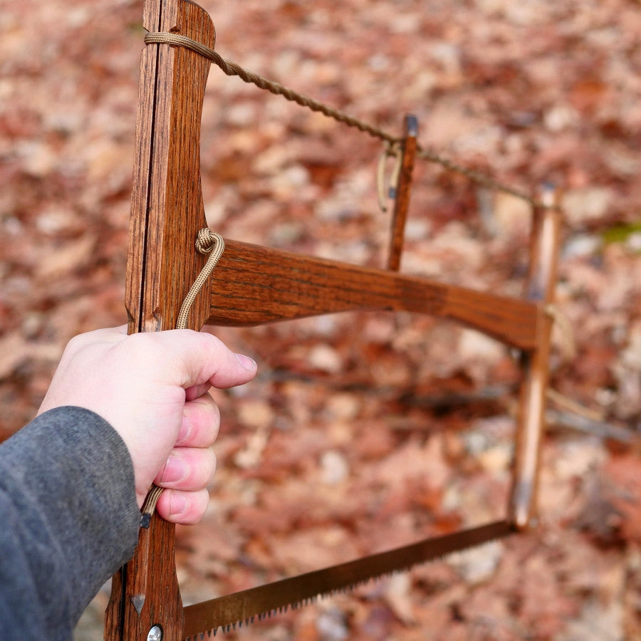 Custom Bucksaw: Dark Oak - Adventure Sworn Bushcraft Co.