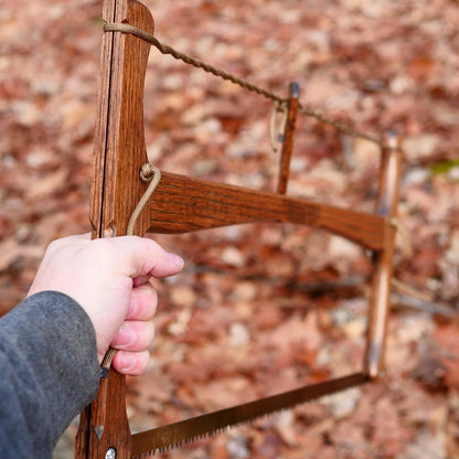 Custom Bucksaw: Dark Oak - Adventure Sworn Bushcraft Co.