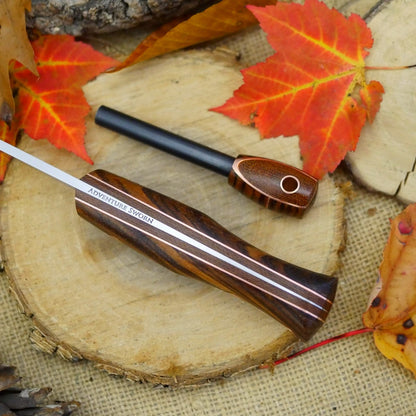 Classic: Zebrawood & Copper - Adventure Sworn Bushcraft Co.