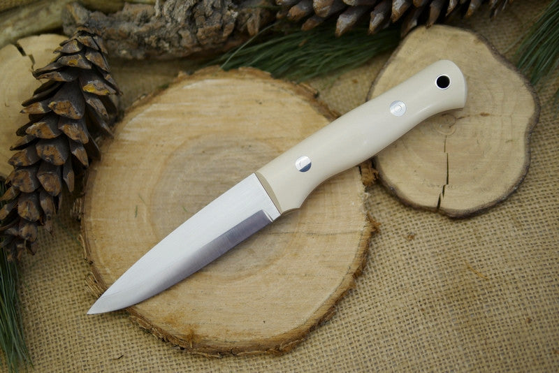 Classic: Ivory Paper Micarta - Adventure Sworn Bushcraft Co.
