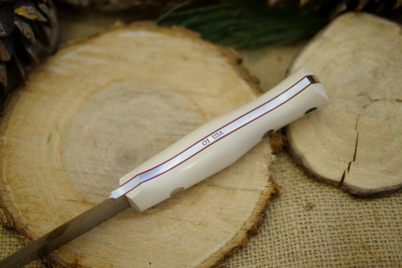Classic: Ivory Paper Micarta - Adventure Sworn Bushcraft Co.