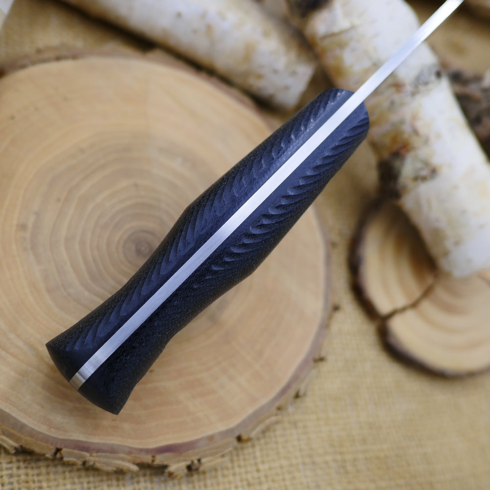Classic (R): Black Canvas Micarta, Choose Your Liners