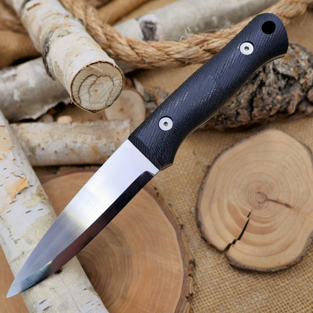 Classic (R): Black Canvas Micarta, Choose Your Liners