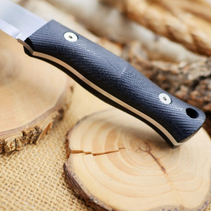 Classic (R): Black Canvas Micarta, Choose Your Liners