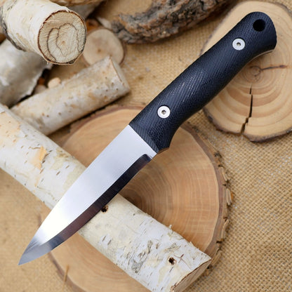 Classic (R): Black Canvas Micarta, Choose Your Liners